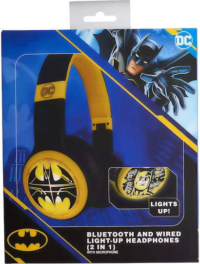 Batman Kabellos / Kabelgebunden Über Ohr Kopfhörer mit 4 Stunden Betriebszeit Gelb