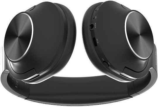 Aiwa Безжични / Жични Over Ear Слушалки с 13 часа Работа Черни