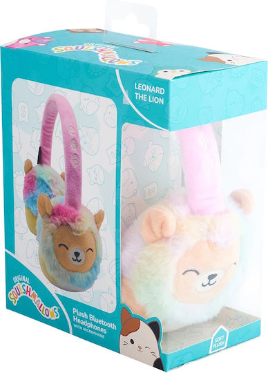 Lazerbuilt Squishmallows Leonard Der Löwe – Kinder Kabellose Kinder Kopfhörer Mikrofon