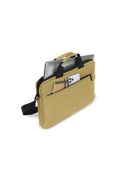 Dicota Base XX Τσάντα Ώμου / Χειρός για Laptop 14.1" Camel Brown
