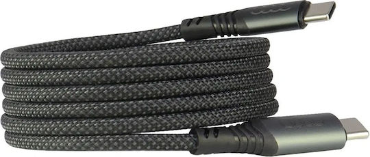 Audi Regular USB 2.0 Cablu USB-C bărbătesc - USB-C 60W Negru