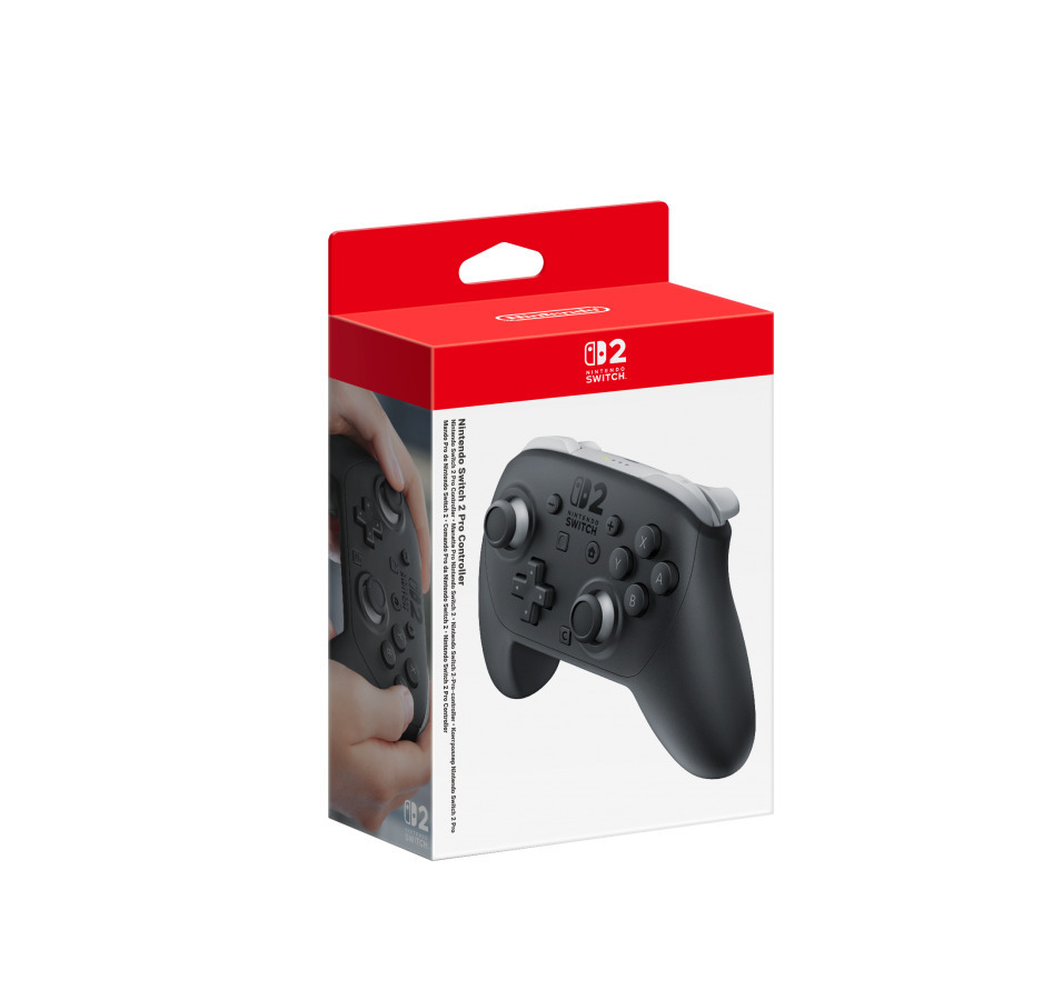 Nintendo Pro-Controller Ασύρματο για Switch 2 Μαύρο (045496321475)