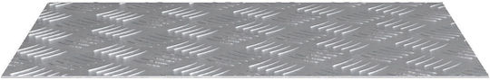 Aluminum Non-Slip Floor Plates 2 Pcs 60x40 cm