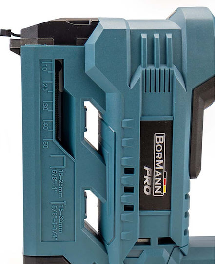 Bormann Battery Brad Nailer / Stapler Gun BBP3630 20V Solo for Nails / Staples