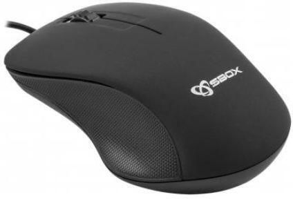 Sbox M-958 Wired Mouse with Trackball Black
