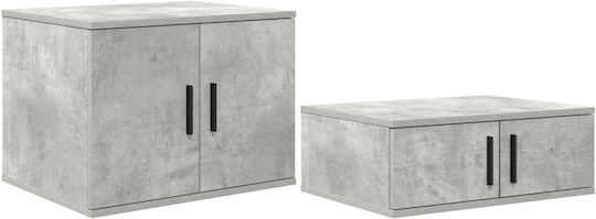 Kabinett Aufbewahrung L127xB41xH40cm