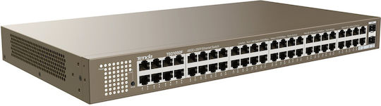 Tenda TEG1128P-24-410W Unmanaged PoE+ Switch with 26 Gigabit (1Gbps) Ethernet Ports and 2 SFP Ports