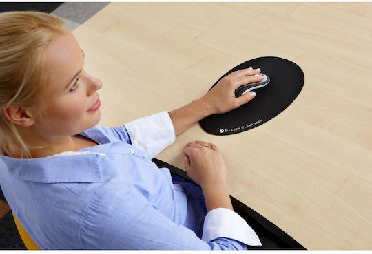 Bakker Elkhuizen Egg Ergo Mouse Pad (230mm) Μαύρο BNEEMP