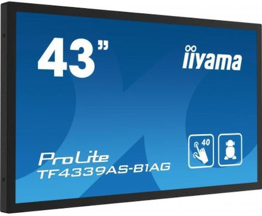 Iiyama Prolite Afișaj Public LCD IPS 4K UHD 43" cu Ecran Tactil