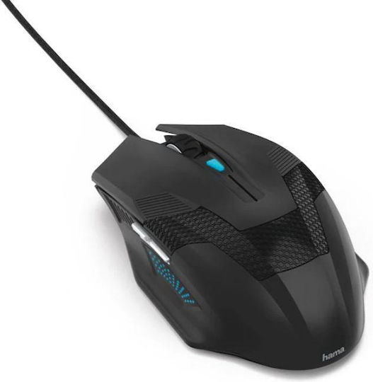HAMA Bl!ng Геймърско Мишка 3200 DPI Черен