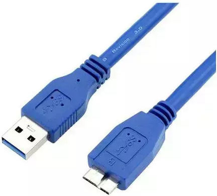 Cabletech Regular USB 3.0 spre micro USB Cablu Albastru 1.8m (DM-2902) 1buc