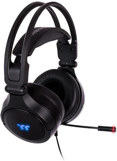 Thermaltake RIING Pro Over Ear Gaming Headset cu conexiune USB Negru