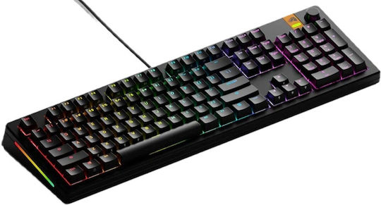Glorious PC Gaming Race GMMK 3 Gaming Mechanical Keyboard with Glorious Fox switches and RGB lighting (English US)