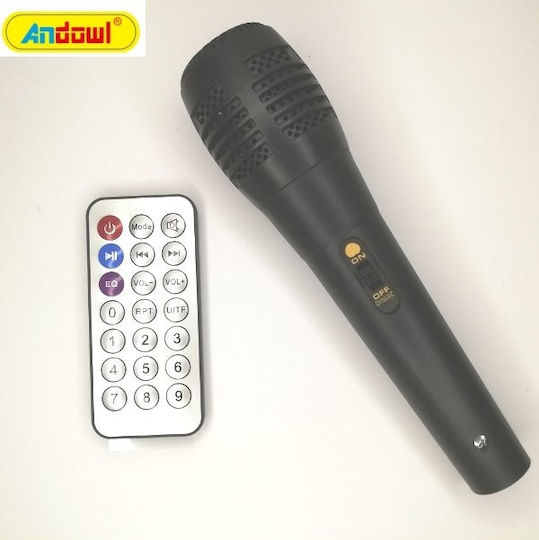 Andowl Andowl Karaoke Speaker with Wireless Microphone and Lighting Effects Q-yx606 Q-YX606 Red