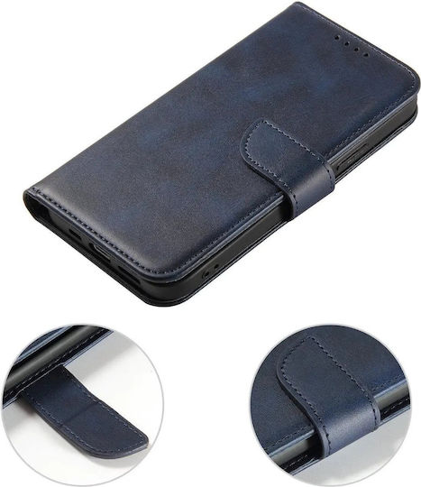 Hurtel Magnet Book Silicone Blue (Galaxy S25)