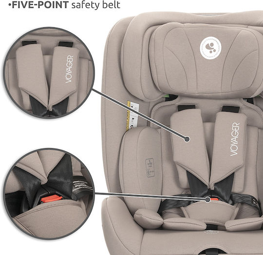 Lorelli Voyager Baby Car Seat i-Size Gray 0-36 kg