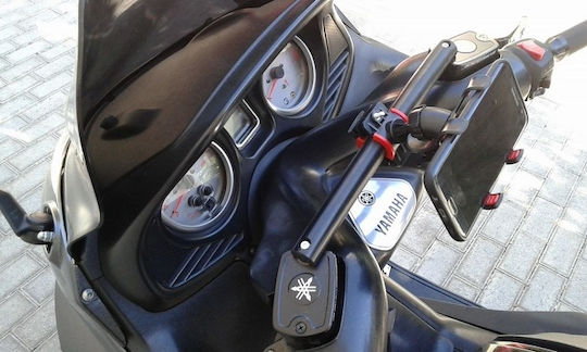 Μπαράκι Στήριξης Smartphone / Gps Για Yamaha T-max 500 2001-2007