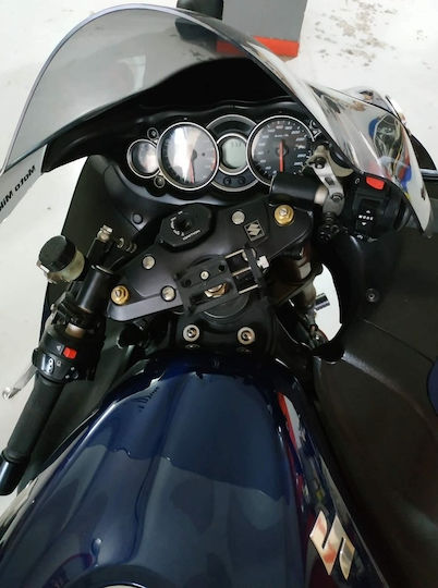 Μπαράκι Στήριξης Smartphone / Gps Για Suzuki Gsxr 1300 Hayabusa 2008-2020