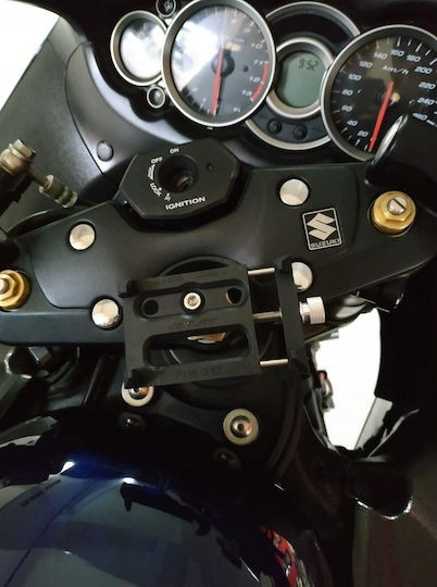 Μπαράκι Στήριξης Smartphone / Gps Για Suzuki Gsxr 1300 Hayabusa 2008-2020