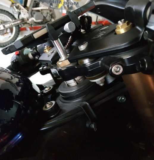 Μπαράκι Στήριξης Smartphone / Gps Για Suzuki Gsxr 1300 Hayabusa 2008-2020