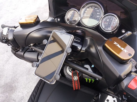 Μπαράκι Στήριξης Smartphone / Gps Για Yamaha T-max 500 2008-2011