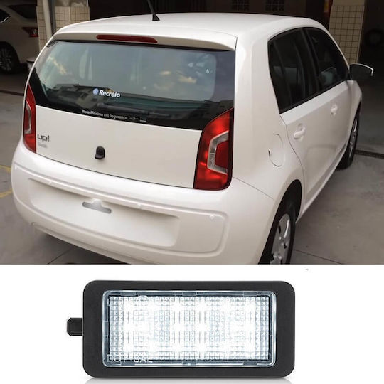 Vinstar License Plate Lights Led 12V for Seat Mii Skoda Citigo