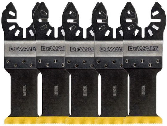 DEWALT Λάμες Πολυεργαλείων 5τμχ DT20727