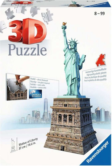 Statue Of Liberty Puzzle 3D The Statue of Liberty - Το Άγαλμα Της Ελευθερίας 108pcs