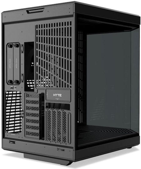 HYTE Y70 Touch Gaming Midi-Turm Computergehäuse mit Seitenfenster Schwarz