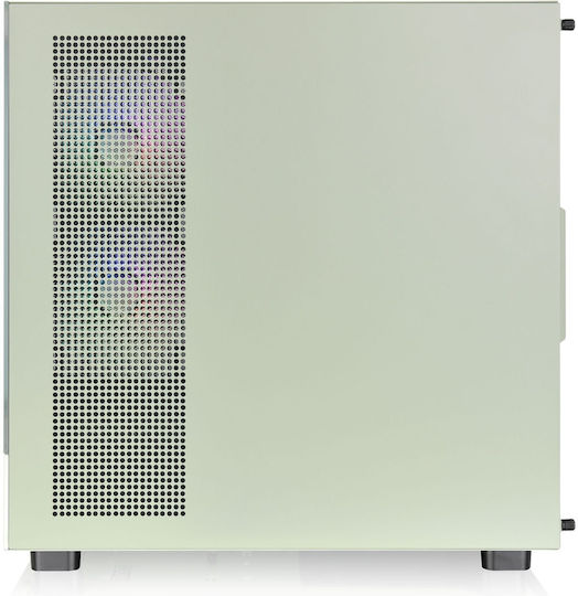 Thermaltake View 270 Plus TG ARGB Gaming Middle Tower Carcasă Calculator cu Fereastră Laterală Matcha verde