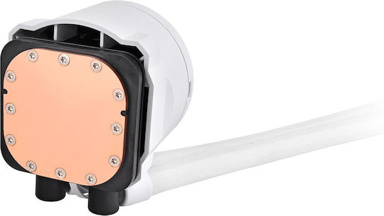 Thermaltake TH360 EX Snow Edition v2 Υδρόψυξη AIO CPU με 3 Ανεμιστήρες 120mm και ARGB Φωτισμό Λευκή