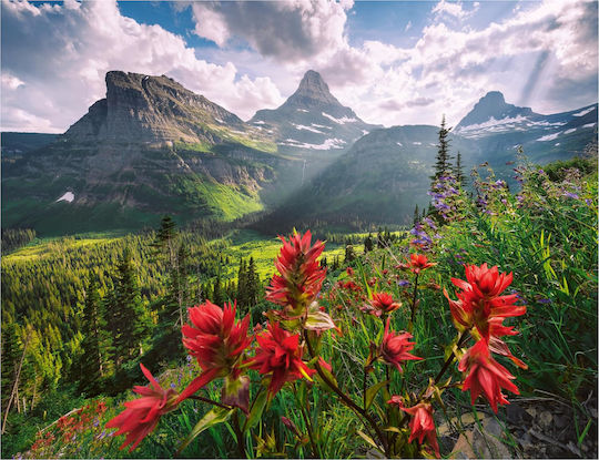 Mountains Puzzle 2D 2000Stk.