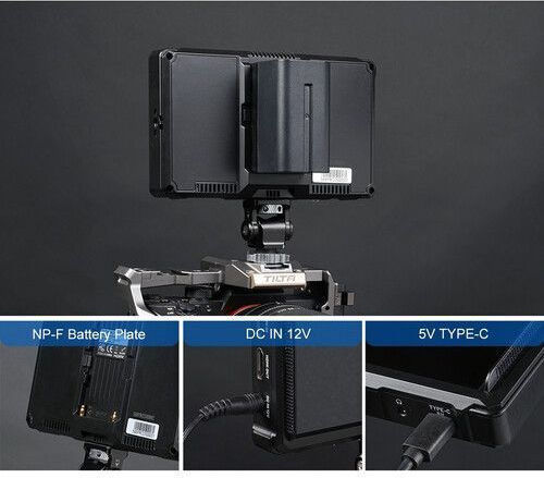 Feelworld Fw568 Pro 6" Високоярък 4k Hdmi Монитор с тъчскрийн за камера