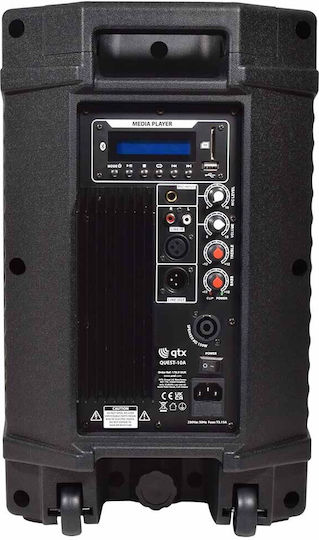 QTX Sound Quest-12-set 300.512UK Powered Pair PA Speakers 800W with Woofer 12"