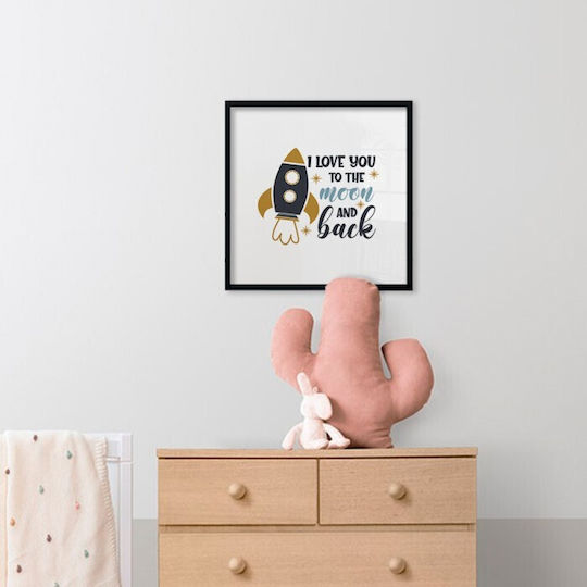Walls Kids Wall Art Framed Rocket Phrase