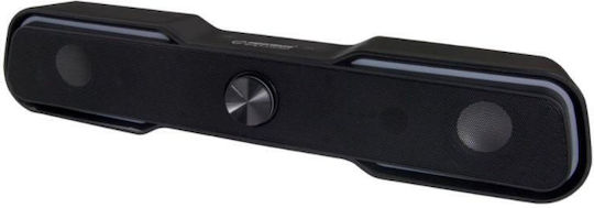 Esperanza EGS101 Soundbar 6W 2.0 Μαύρο