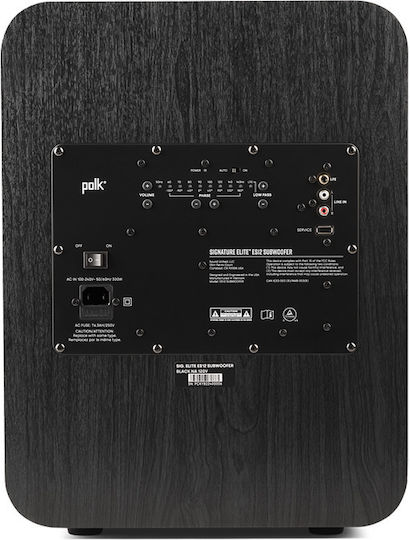 Polk Audio Αυτοενισχυόμενο Subwoofer με Ηχείο 12" 300W Μαύρο