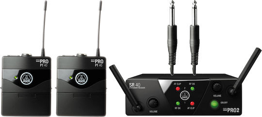 Akg Wms 40 Mini2 Instr Wireless System 2 Instruments