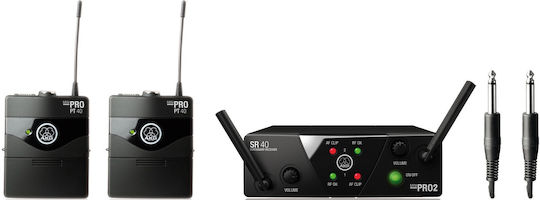 Akg Wms 40 Mini2 Instr Wireless System 2 Instruments
