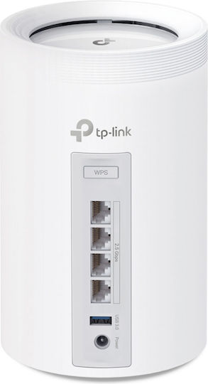 TP-LINK Deco BE65 BE9300 v1 WiFi Mesh Network Access Point Wi‑Fi 7 Single Band (2.4GHz) σε Διπλό Kit