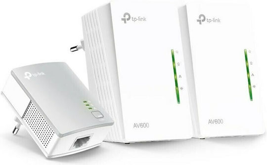 TP-LINK TL-WPA4220T KIT v1 Powerline Triple Wi‑Fi 4 and 2 Ethernet Ports