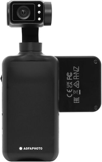 AgfaPhoto Realimove Action Camera 4K Ultra HD και Wi-Fi Μαύρη