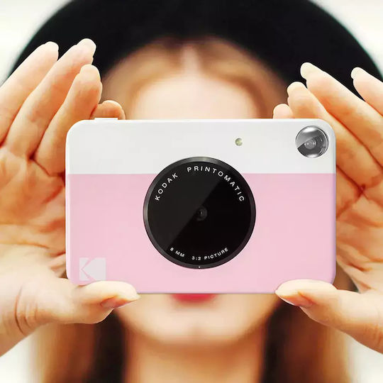 Kodak Printomatic Instant Φωτογραφική Μηχανή Pink