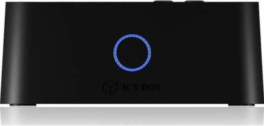 Icy Box Docking Station for 2 Hard Drives SATA 2.5" / 3.5" with Connection USB 3.0 (IB-1232CL-U3)