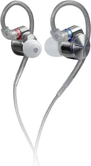 Fiio Ακουστικά Ψείρες In Ear JD7 Ασημί