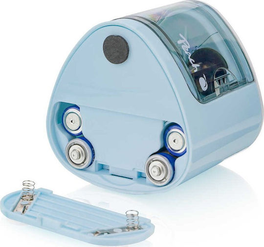 Peach Double Sharpener Blue Barrel 1pcs
