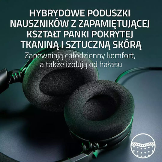 Razer Kraken V4 X Over Ear Gaming Headset cu conexiune USB