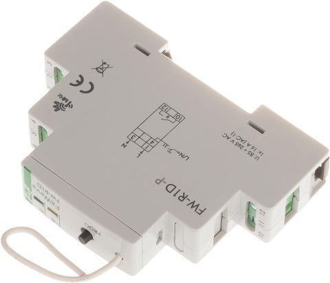 F&f Radio Single Pole Relay Din Mounting 85-265v Ac Dc Multifunctional Fw-r1d-p