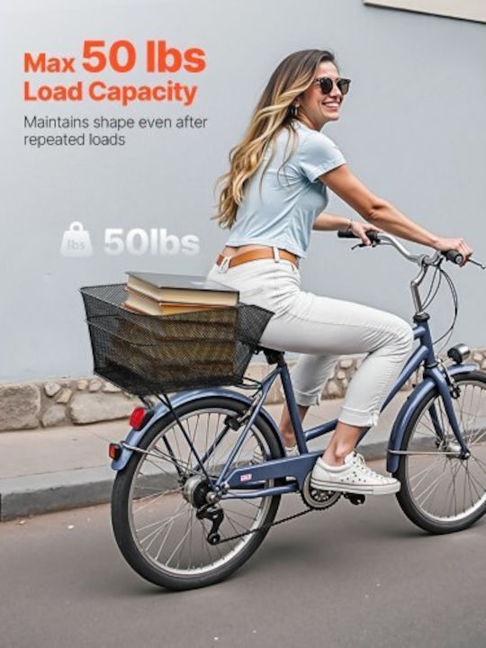 Vevor CKHXJSWZWNCB7AA7WV0 Bicycle Basket Orange