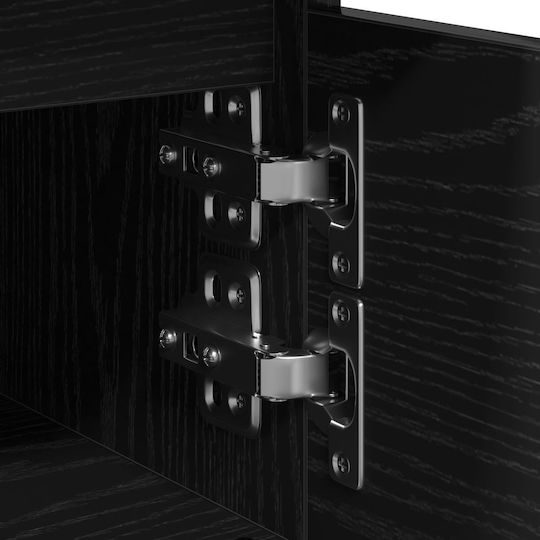 Комод Дървен Black oak 40x35x50см